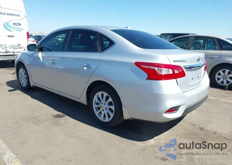 2018 Nissan Sentra Sv z USA, uszkodzony, nr VIN 3N1AB7AP1JL627820
